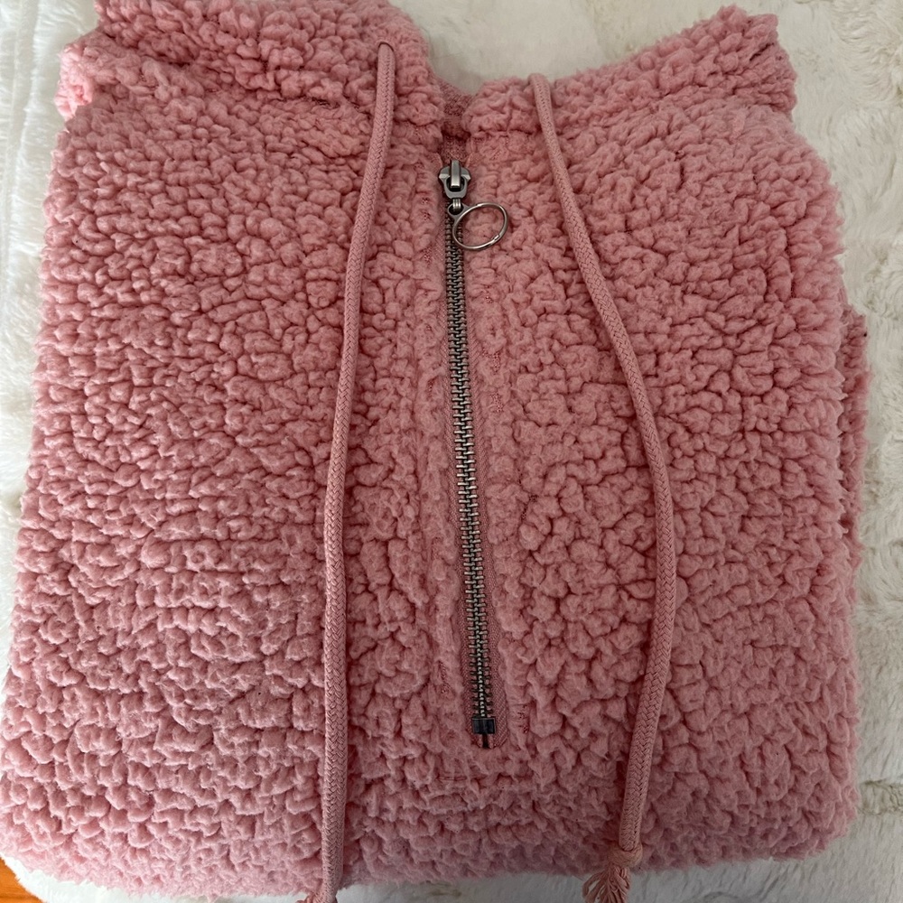 Baby Pink Fuzzy Hoodie💗